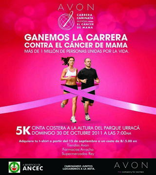 Carrera Caminata Mundial contra el Cáncer de Mama